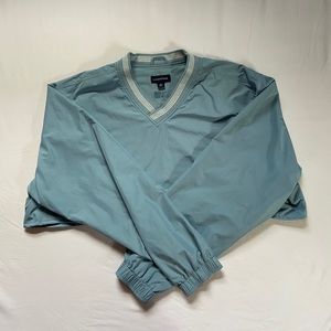 Lands End Crew Neck Windbreaker - Cropped